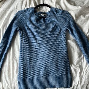 Loft blue sweater.